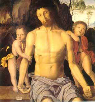 Marco Palmezzano Dead Christ France oil painting art